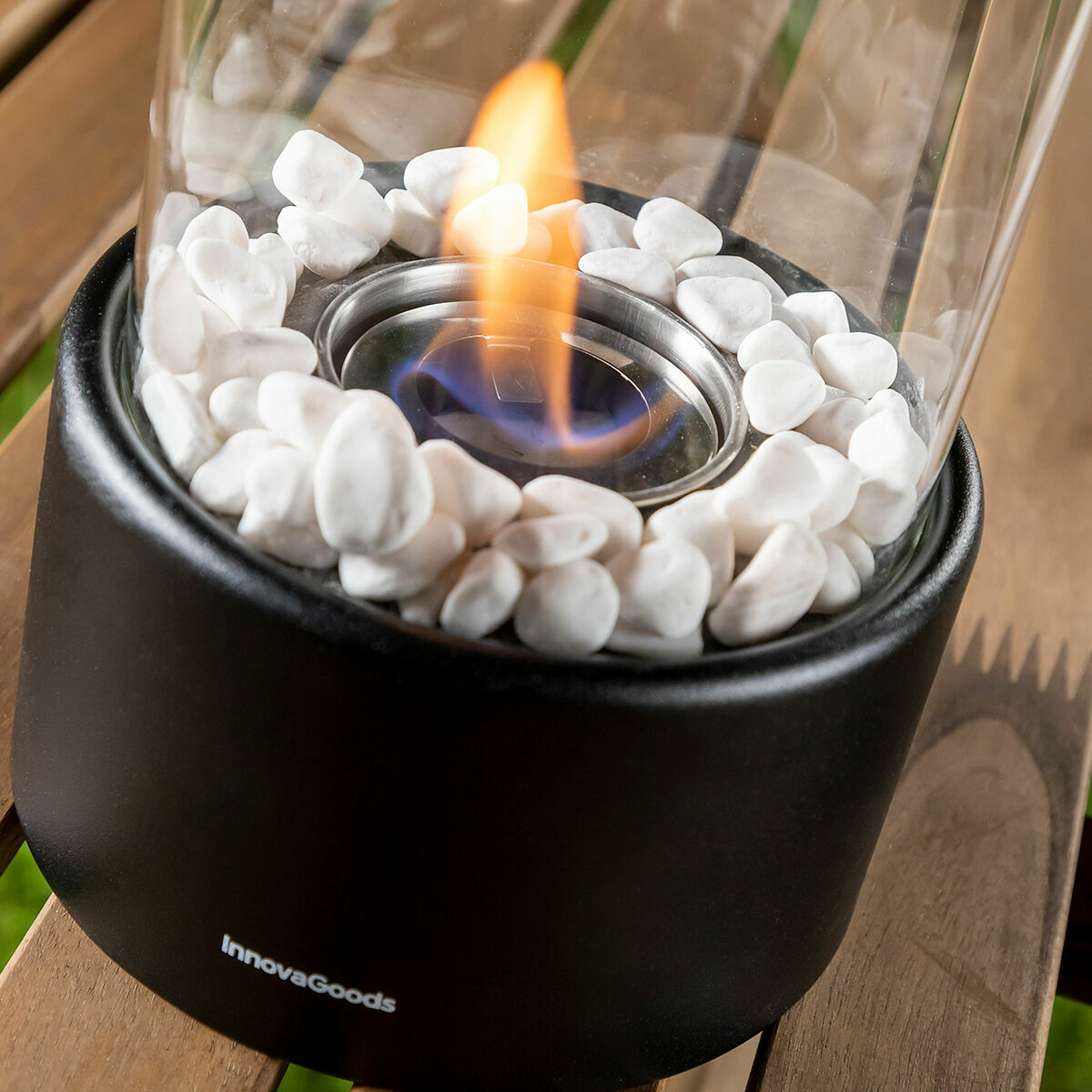 Chimenea de Mesa de Bioetanol Decorativa Heatfir InnovaGoods