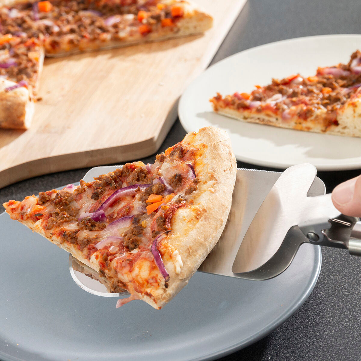 Cortador de Pizza 4-in-1 Nice Slice InnovaGoods