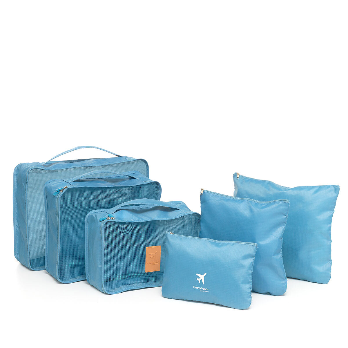 Set de Bolsas Organizadoras para Maletas Luggan InnovaGoods 6 Piezas