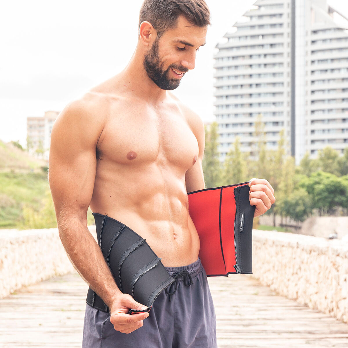 Faja Deportiva Adelgazante con Efecto Sauna Redle InnovaGoods