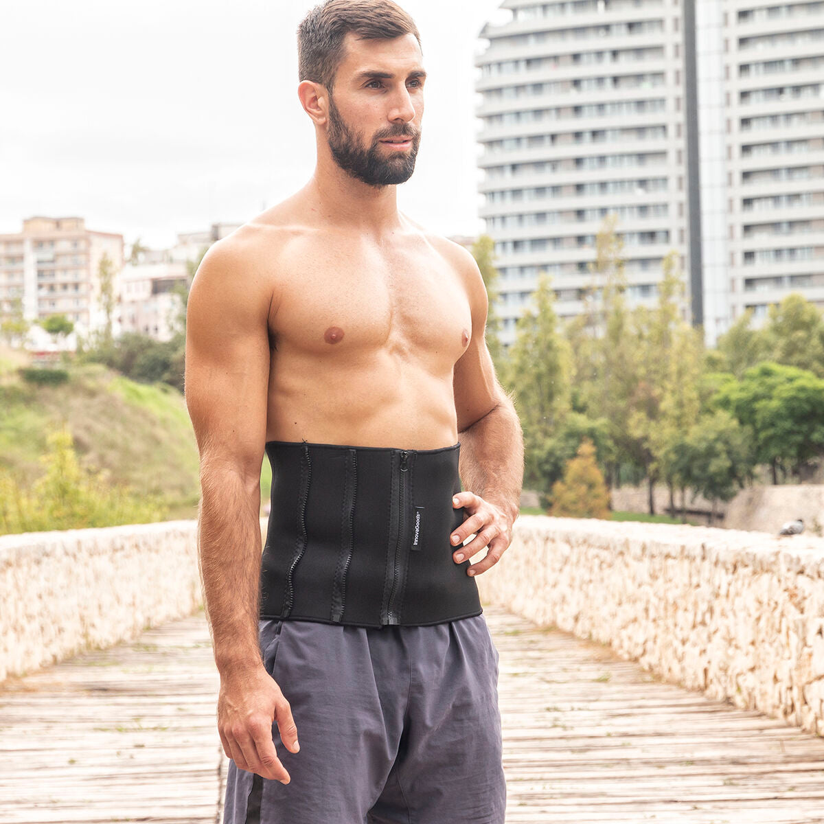 Faja Deportiva Adelgazante con Efecto Sauna Redle InnovaGoods