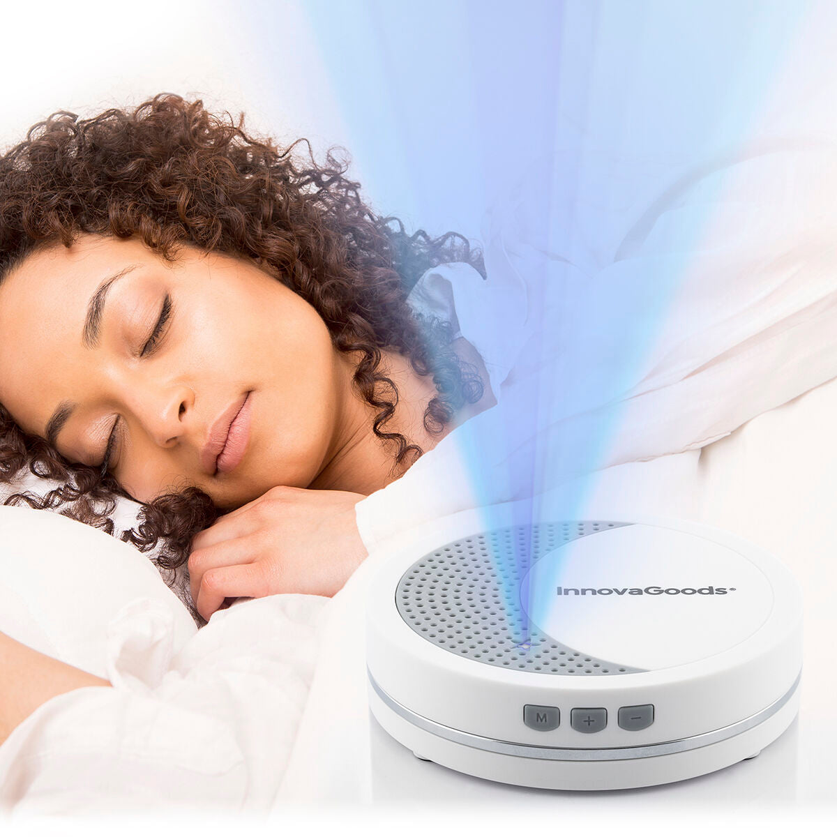 Máquina de Relajación con Luz y Sonido para Dormir Calmind InnovaGoods (Reacondicionado A+)